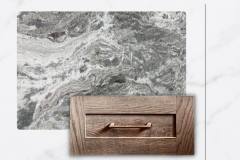 Selected Finishes for Island Countertop