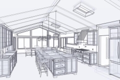 Final Design Looking into Dining Area