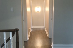 Refinished Main Level Hallway