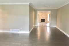 Refinished Hardwoods in Living Rm & Dining Room